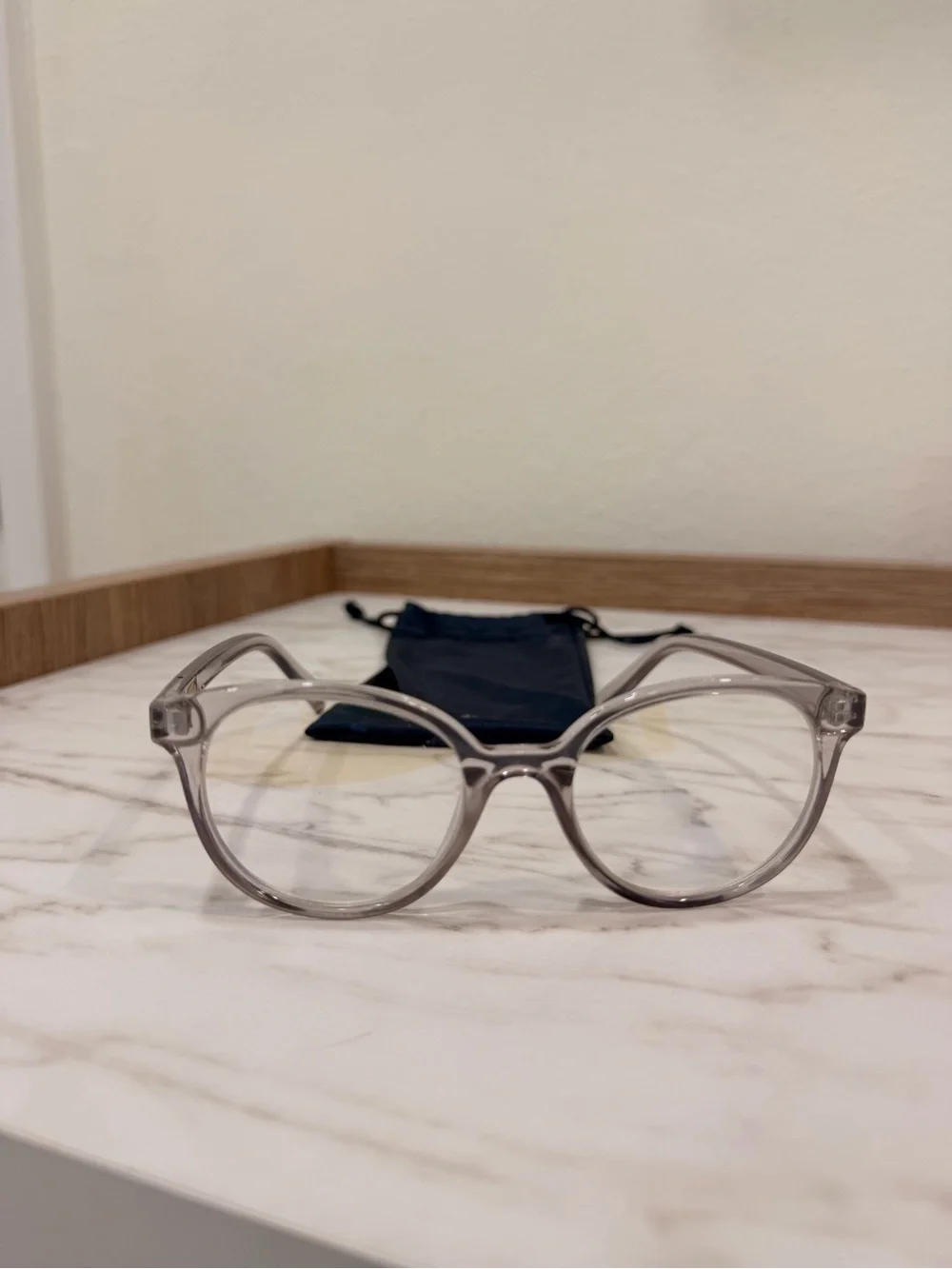 Jcrew Clear Round Frame Blue Light Glasses - Women Accessories